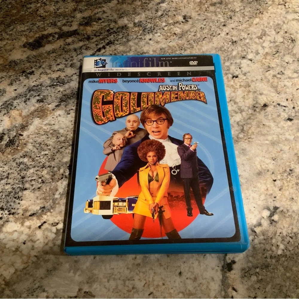 Austin Powers Goldmember Mike Meyers Beyoncé Knowles VGC DVD (Gold Member)